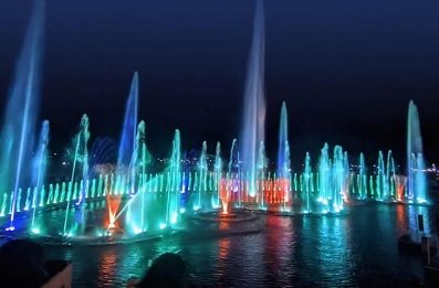 RI Punya Air Mancur Menari Kelas Dunia, Ini&nbsp;Penampakannya